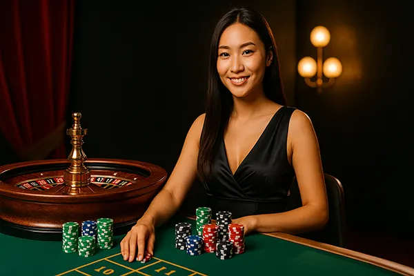 Live roulette variants