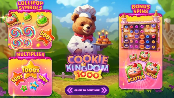 Igranje Cookie Kingdom 1000